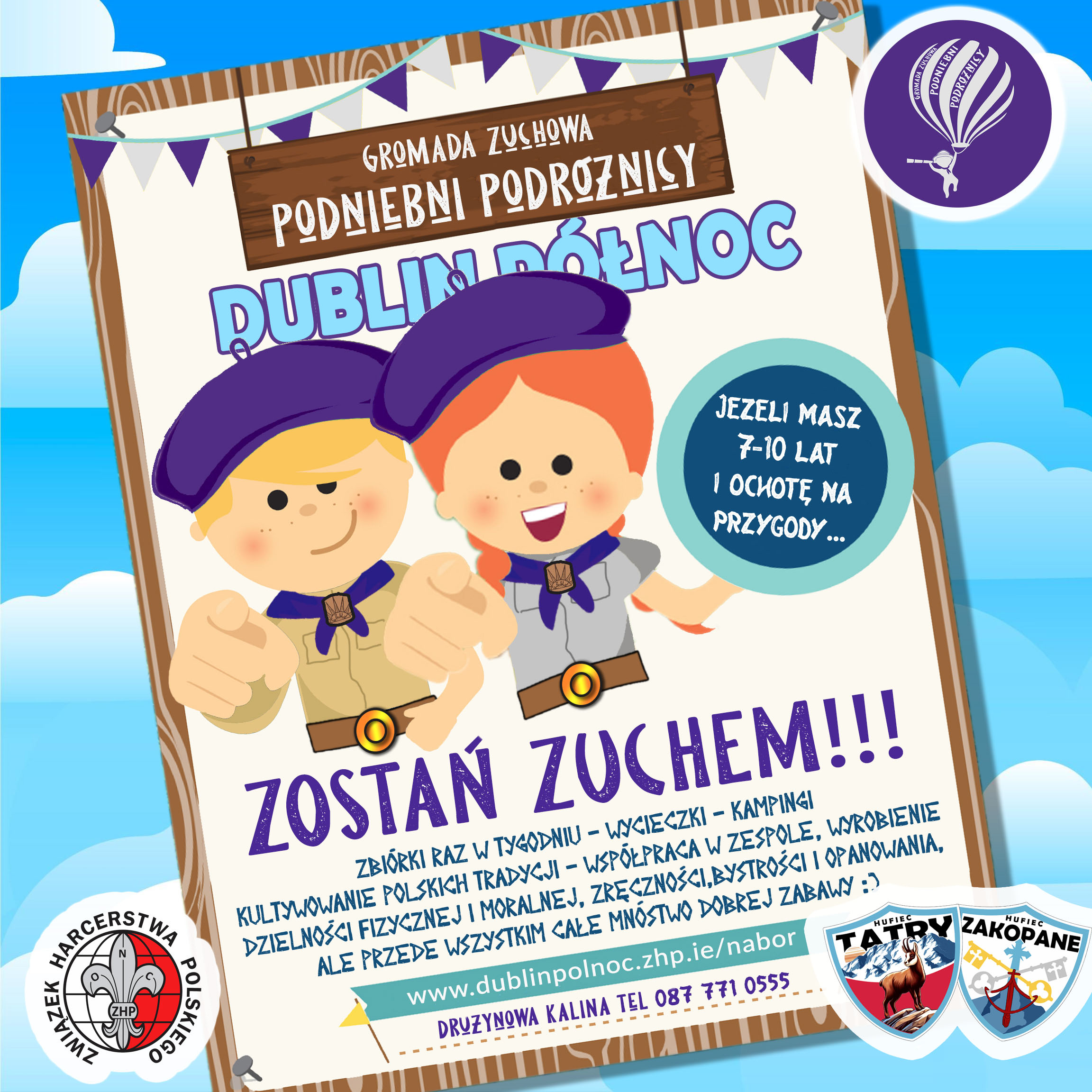 Zuchy plakat rekrutacja v2025v2