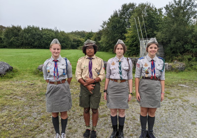 Harcerze w trakcie II Biwaku Gromady - Ruan 2-3 września 2023